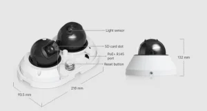 UniFi Enterprise AI Multi Sensor 2 venkovní, bílá - obrázek 9