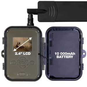 EVOLVEO StrongVision PRO 4G, fotopast & bezpečnostní kamera, 4G LTE, cloud, 10.000mAh - obrázek 4