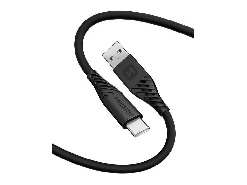 DATOVÝ KABEL SOFT SILICONE USB / USB-C 1,5M 60W