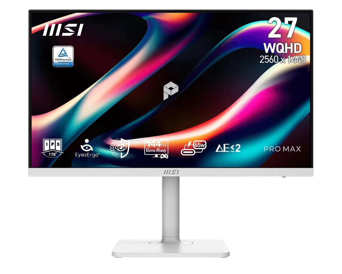 MSI PRO MAX 271QPHW E14 27" WQHD IPS 144Hz