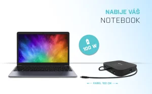 i-tec USB-C HDMI DP dokovací stanice 100W - obrázek 5