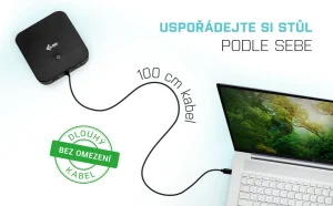 i-tec USB-C HDMI DP dokovací stanice 100W - obrázek 7