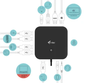 i-tec USB-C HDMI DP dokovací stanice 100W - obrázek 10
