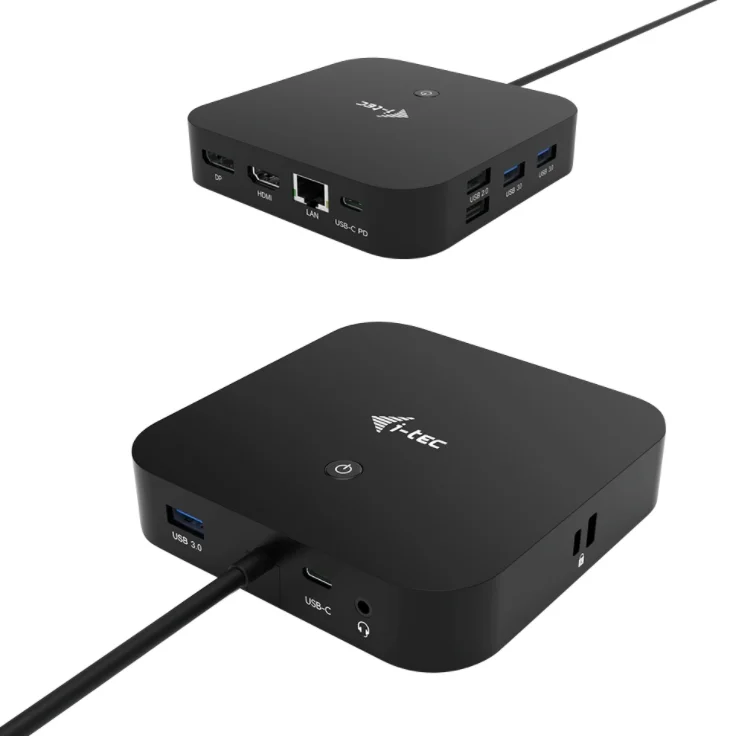 i-tec USB-C HDMI DP dokovací stanice 100W