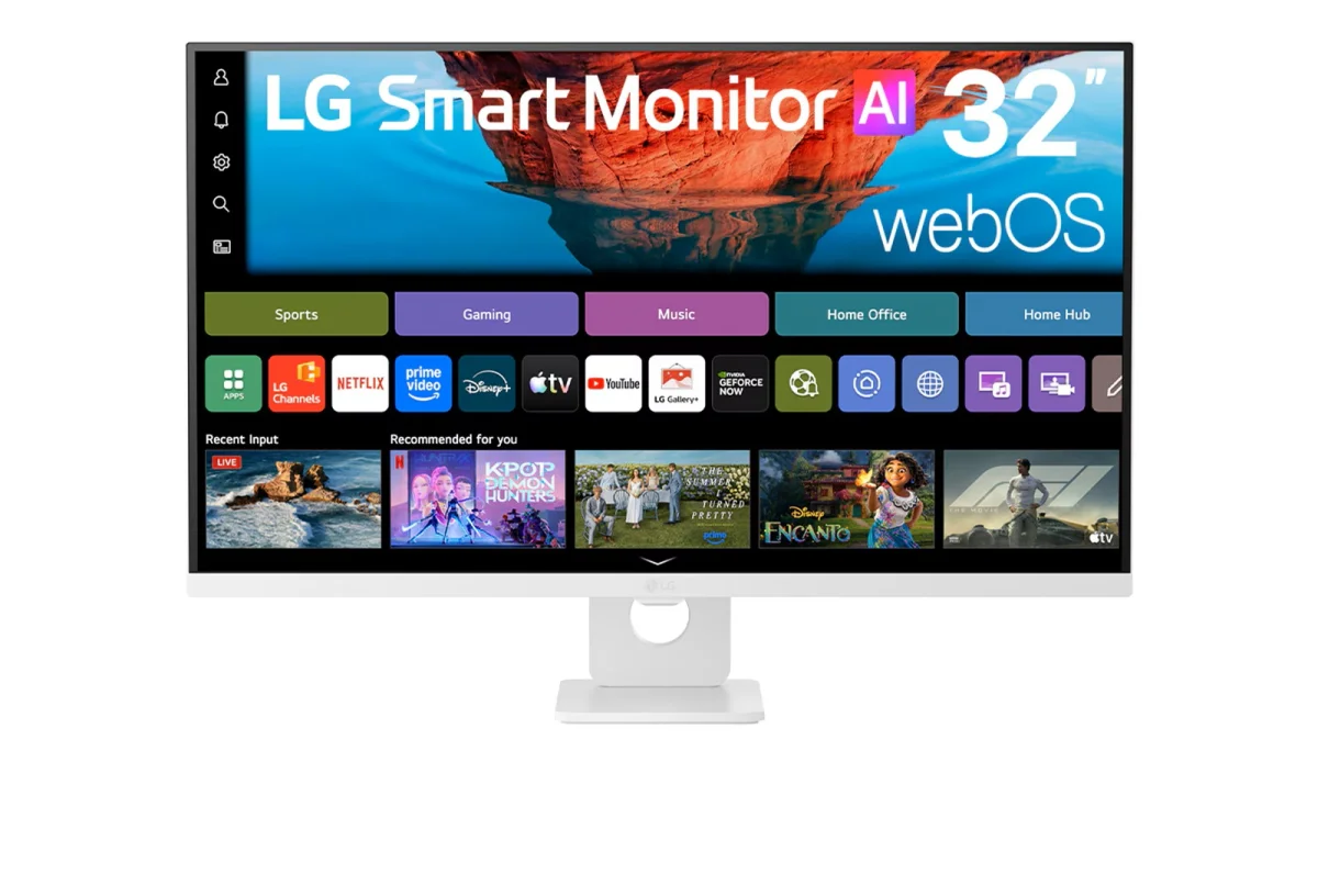 LG 32U721SB-W LCD monitor 31,5