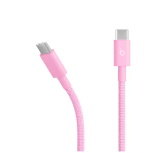 Beats USB-C / USB-C Woven Cable (1.5m)- Power Pink - obrázek 2