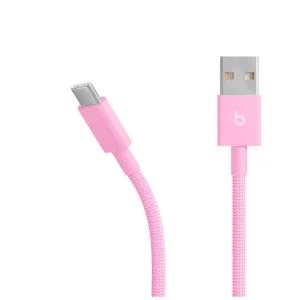 Beats USB-A / USB-C Woven Cable (1.5m)- Power Pink - obrázek 2