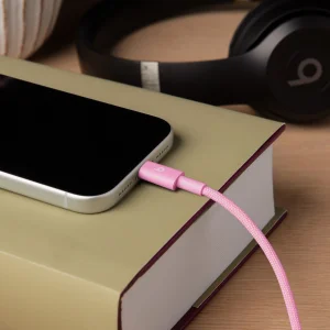 Beats USB-A / USB-C Woven Cable (1.5m)- Power Pink - obrázek 3