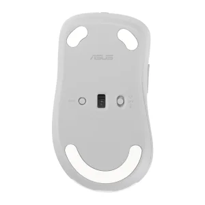 ASUS Wireless Mouse MD102/Kancelářská/Optická/Pro praváky/1 600 DPI/USB+BT/Bílá - obrázek 5