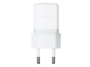 Baseus Palm Fast Nabíječka USB-C 20W + Datový Kabel USB-C/USB-C 1m White - obrázek 2