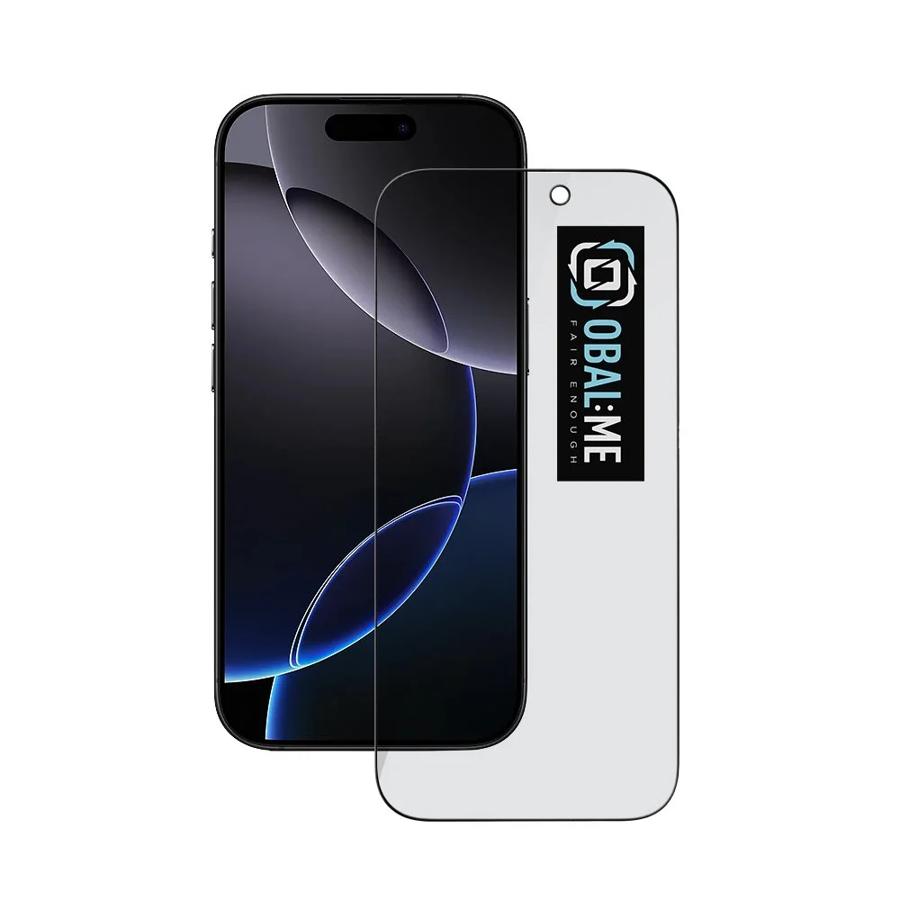 OBAL:ME Privacy 5D Tvrzené Sklo pro Apple iPhone 17/17 Pro Black