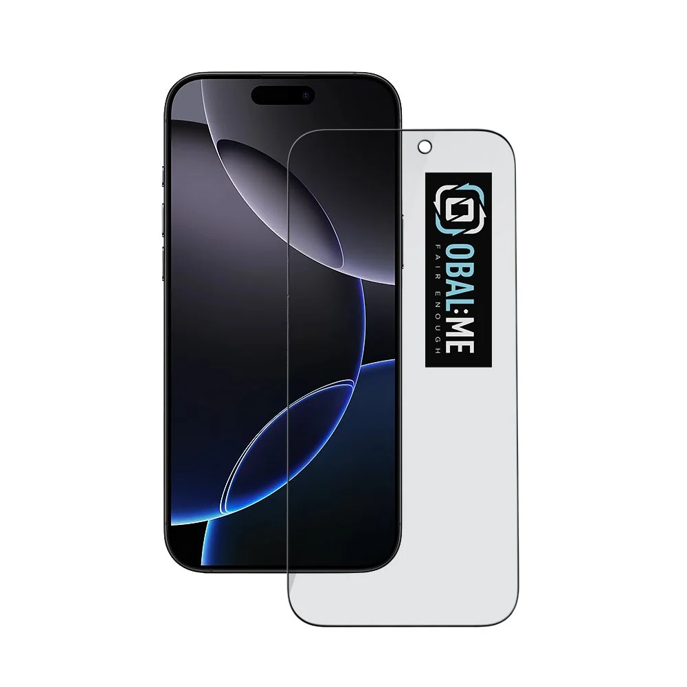 OBAL:ME Privacy 5D Tvrzené Sklo pro Apple iPhone 17 Pro Max Black