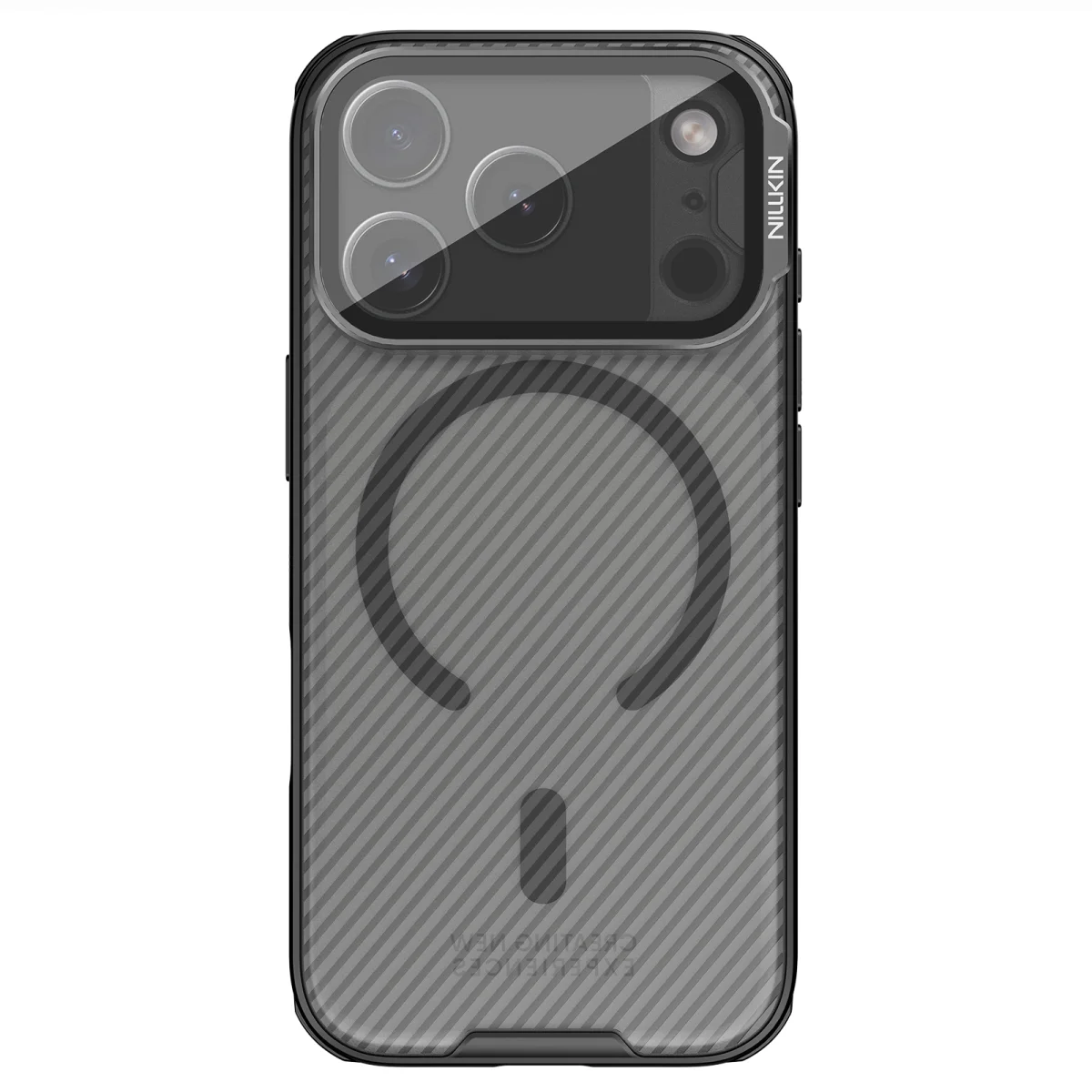 Nillkin CamShield Prop Magnetic Zadní Kryt pro Apple iPhone 17 Pro/18 Pro Transparent Black