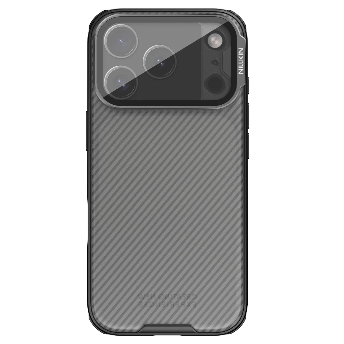 Nillkin CamShield Prop Zadní Kryt pro Apple iPhone 17 Pro/18 Pro Transparent Black