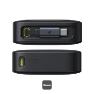 Baseus Powerbanka OS Free2Pull 10000mAh 30W černá - obrázek 2