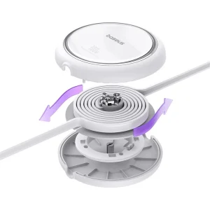 Baseus Datový kabel Free2Draw mini USB-C/USB-C 1m 100W bílý - obrázek 3