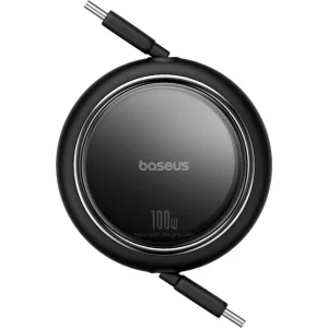 Baseus Datový kabel Free2Draw mini USB-C/USB-C 1m 100W černý