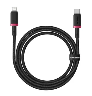 Baseus Rychlonabíjecí kabel Dura USB/Lightning 1m 20W černo šedý