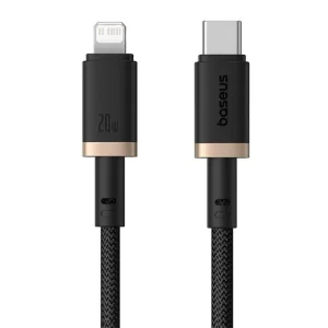 Baseus Rychlonabíjecí kabel Dura USB/Lightning 2m 20W černo zlatý