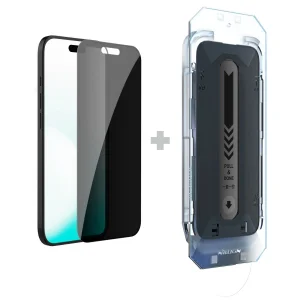 Nillkin Tvrzené Sklo 0.25mm Guardian 2.5D pro Apple iPhone 17 Pro Max Black (s aplikátorem)