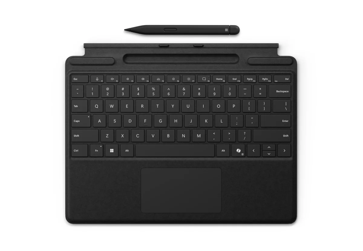Microsoft Surface Pro Keyboard + Slim Pen 2 Bundle (Black), ENG