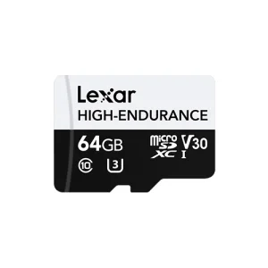 Lexar 64GB H-E microSDHC C10 A1