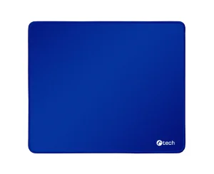 Podložka pod myš C-TECH MP-01, modrá, 320x270x4mm, obšité okraje
