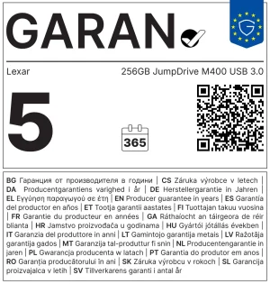 Lexar 256GB JumpDrive® M400 USB 3.0 - obrázek 4