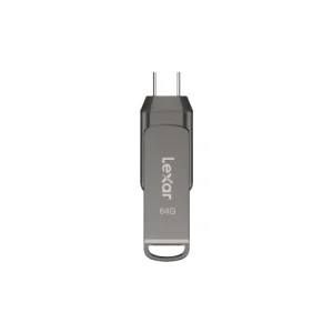 Lexar 64GB D400 Dual Type-C and Type-A USB 3.1