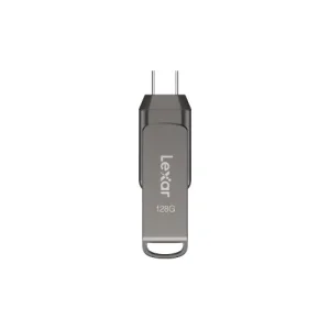 Lexar 128GB D400  Dual Type-C and Type-A USB 3.1