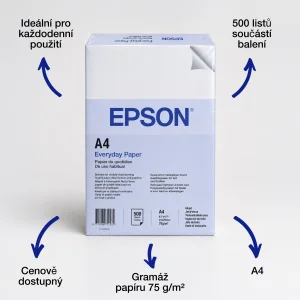 EPSON EVERYDAY PAPER 75GSM 500 SHEETS - obrázek 2