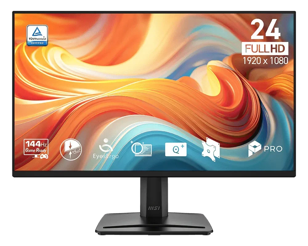 MSI PRO MP245 E14VL 23.8" FHD VA 144Hz 1ms