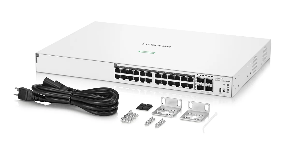 HPE NW ION Switch 24G 4P 240W 1940