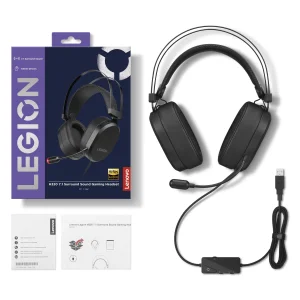 Lenovo Legion H320 7.1 Gaming Headset - Black - obrázek 5