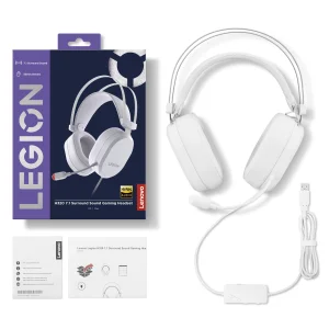 Lenovo Legion H320 7.1 Gaming Headset - White - obrázek 2