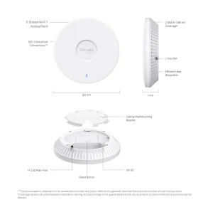 TP-Link EAP727 BE5000 Wi-Fi 7 Access Point - obrázek 4