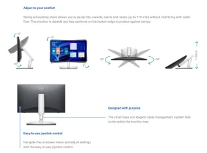 24" LCD Dell P2424HT Touch 5ms/16:9/mat/USB-C/repr - obrázek 4