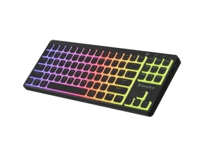 Bezdrátová herní klávesnice Genesis THOR 430 TKL/USB+BT/US/Černá - obrázek 7