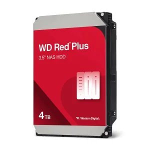 QNAP WD Red Plus HDD 4TB SATA III 3,5