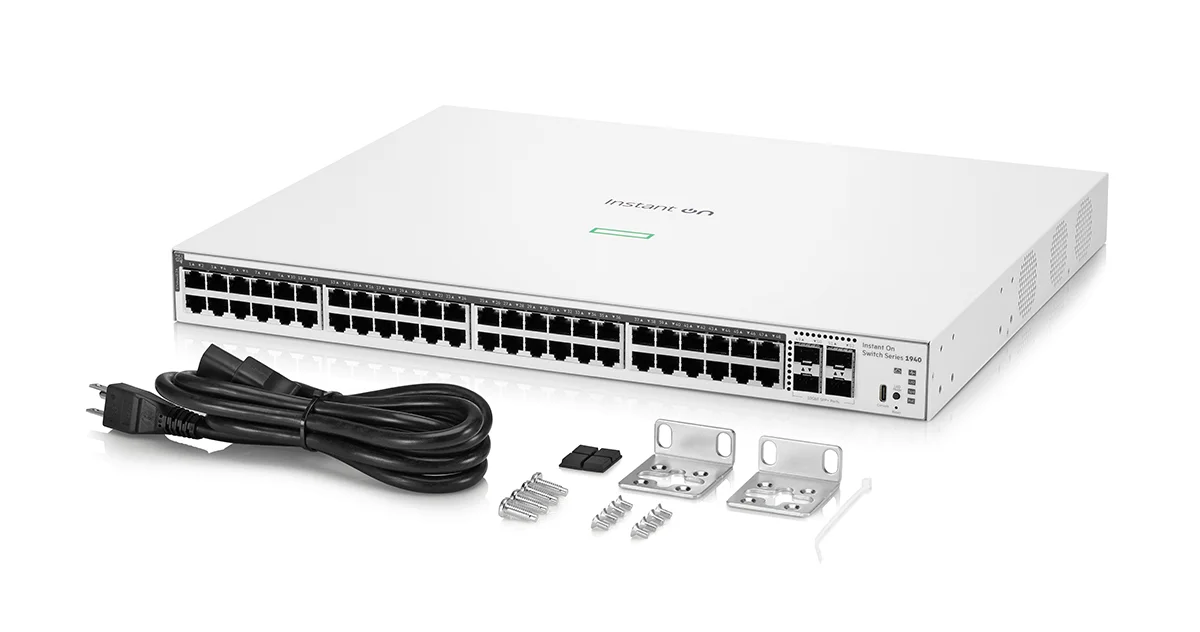 HPE Networking ION Switch 48G 4SFP 370W