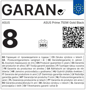 ASUS Prime PRIME-750G new - obrázek 4