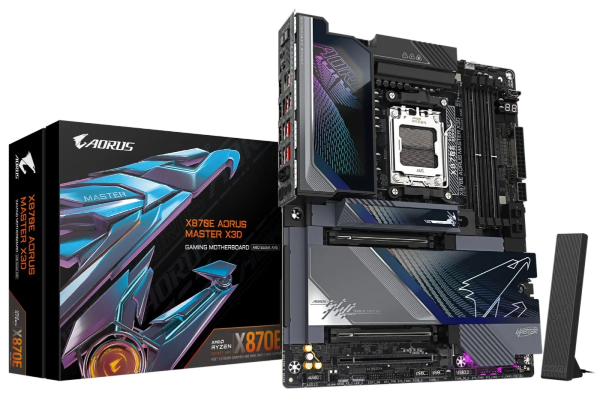 Gigabyte X870E AORUS MASTER X3D základní deska