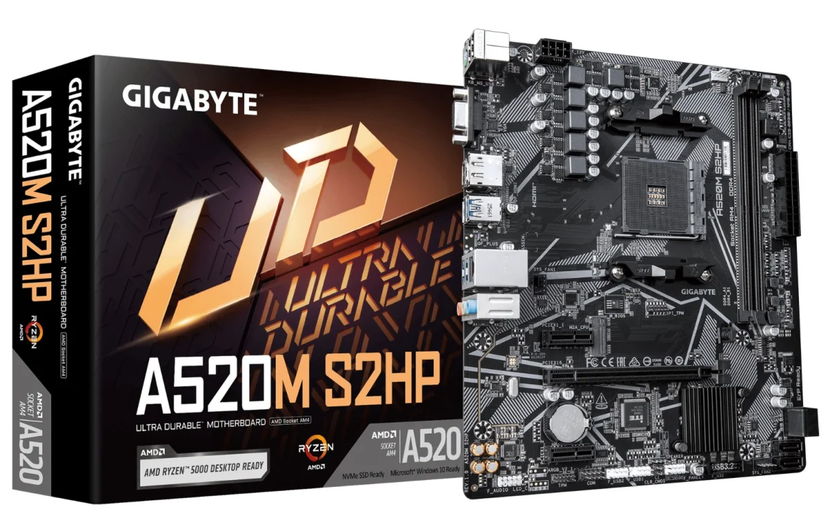 GIGABYTE A520M S2HP mATX deska AM4