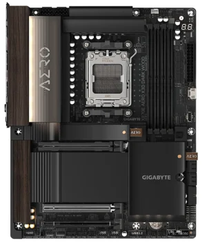 GIGABYTE X870E AERO X3D DARK WOOD AM5 ATX deska - obrázek 5