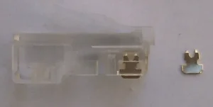 DATACOM Konektor Cat5e RJ45, lanko, UTP 100ks - obrázek 2