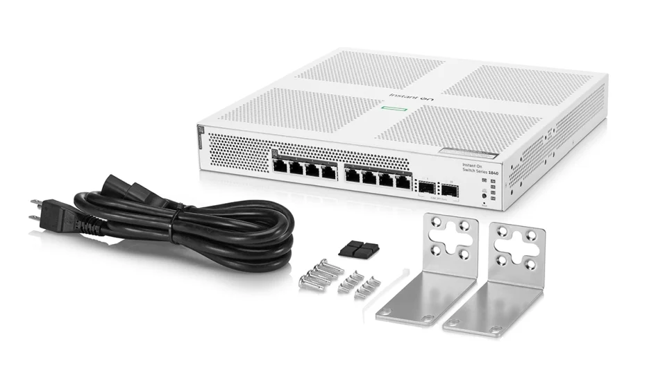 HPE 1840 switch 8G 2F 124W