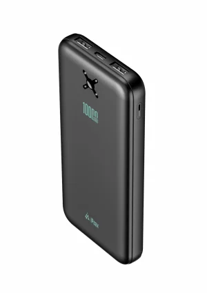 POWER BANKA 10000 mAh, 10,5W, 2x USB-A ČERNÁ - obrázek 2