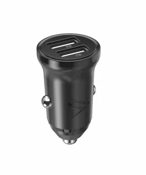 AUTONABÍJEČKA CL-01, 2,4A, 2x USB-A ČERNÁ - obrázek 2