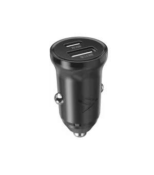 AUTONABÍJEČKA CL-04, PD, 30W, USB-C + USB-A ČERNÁ - obrázek 2