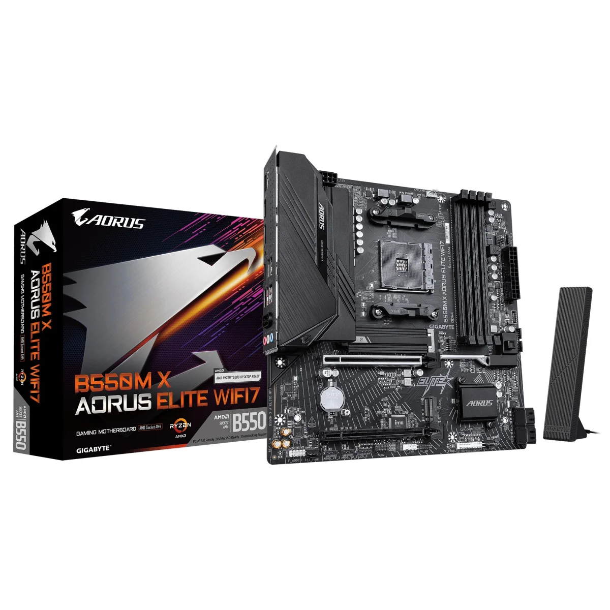 Gigabyte B550M X AORUS ELITE Wi-Fi 7 mATX